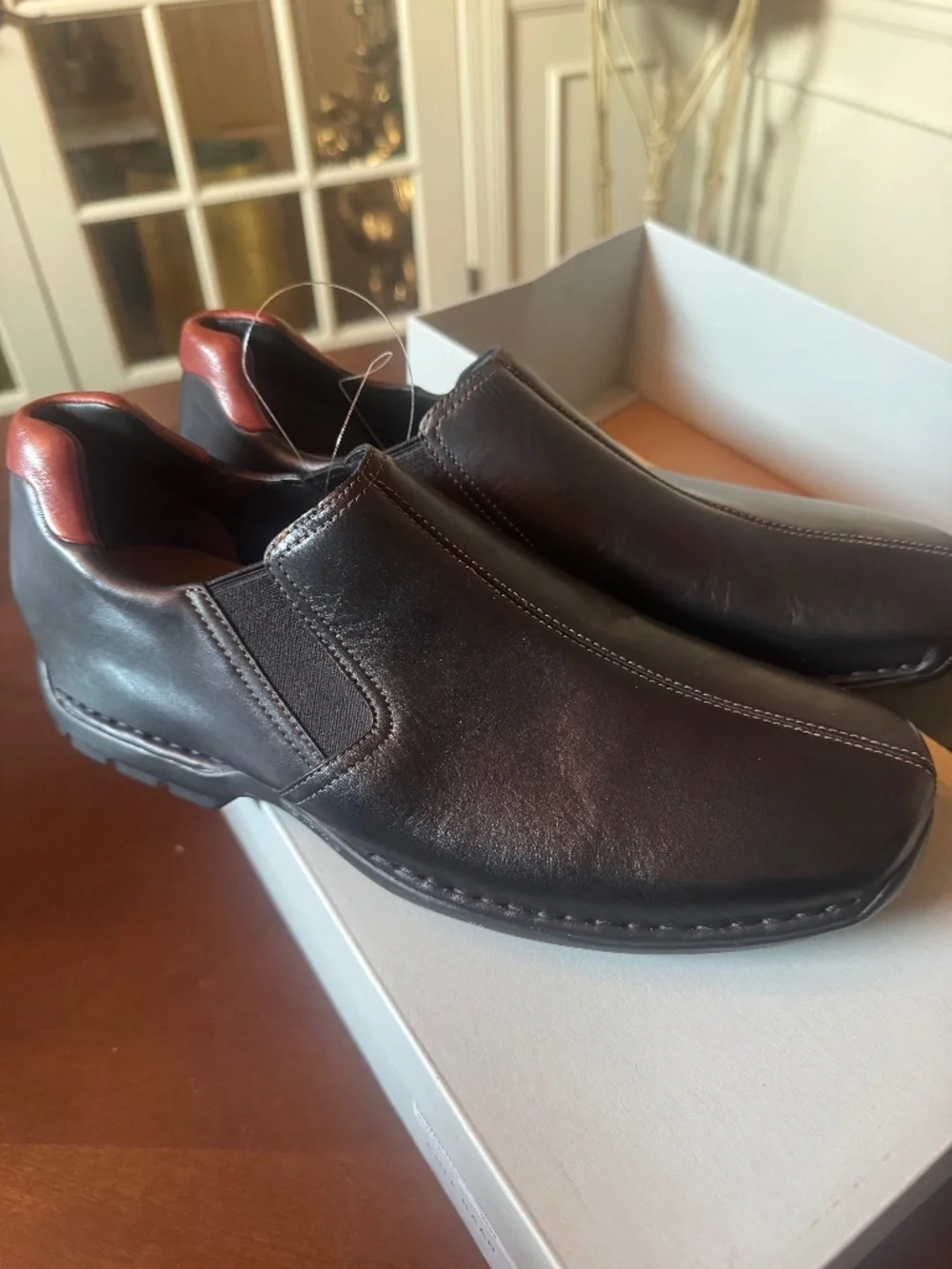 Mens Cole Hahn slip ons 10.5